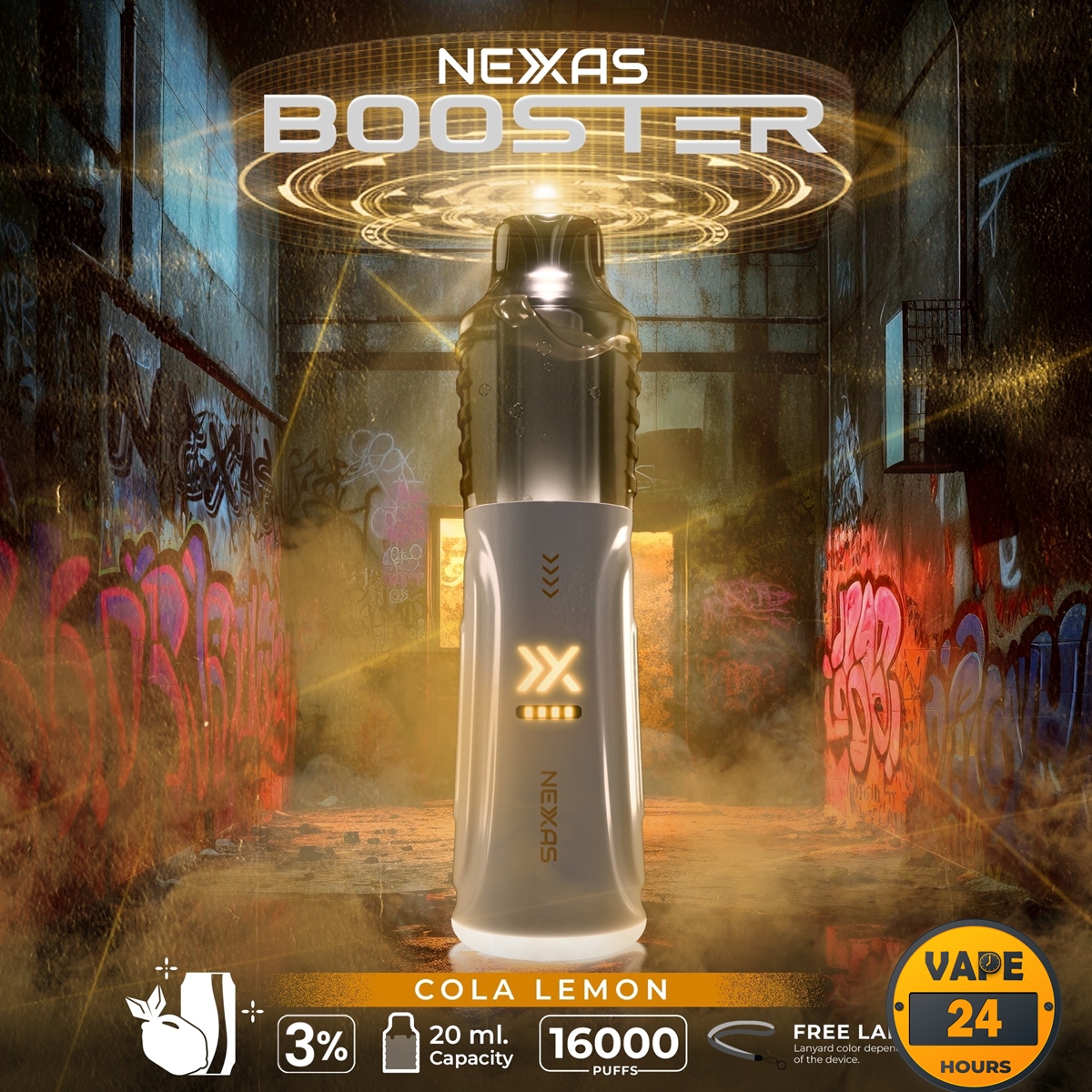 Nexas Booster 16000 Puffs