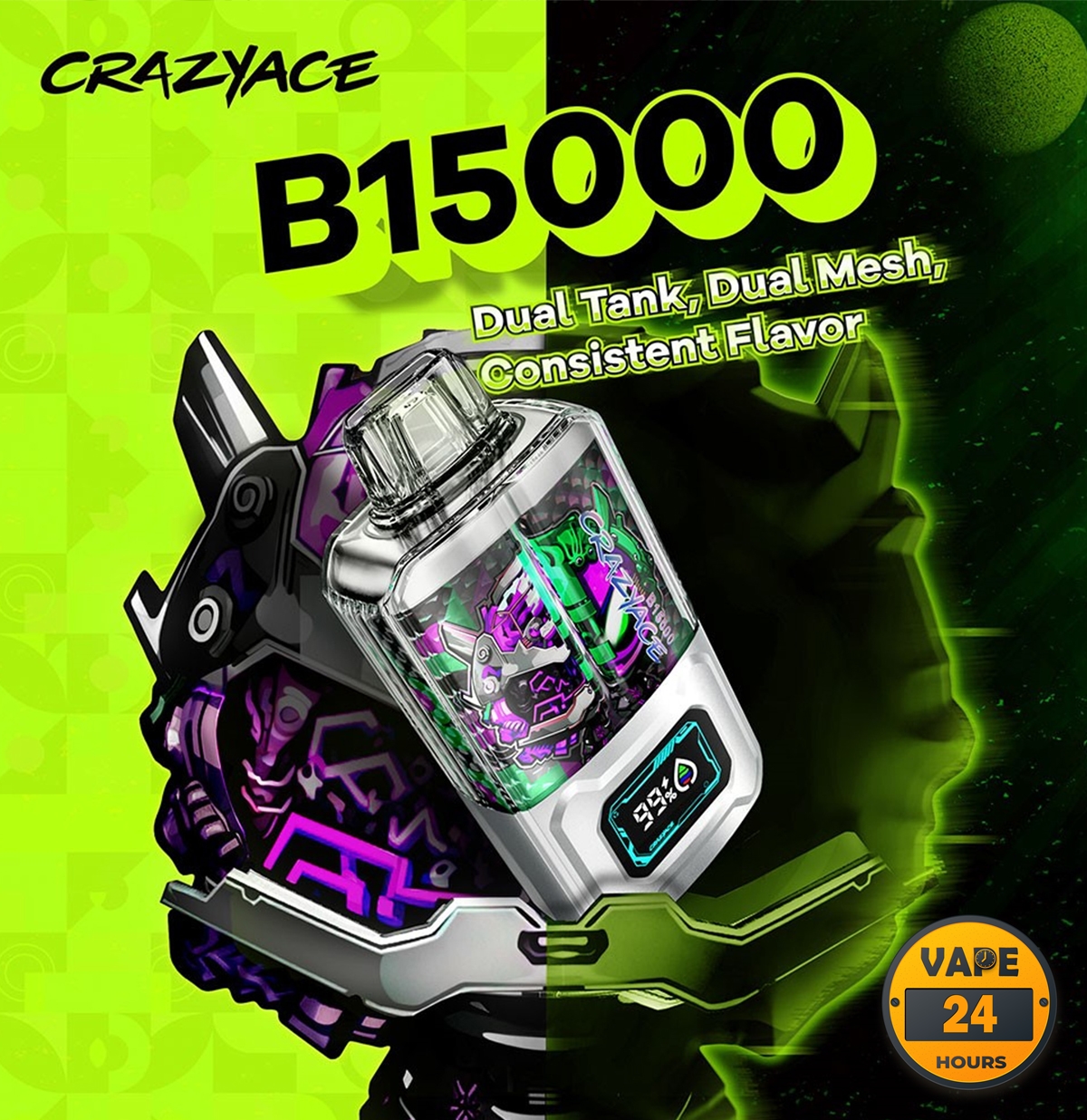 crazy ace b15000 15k