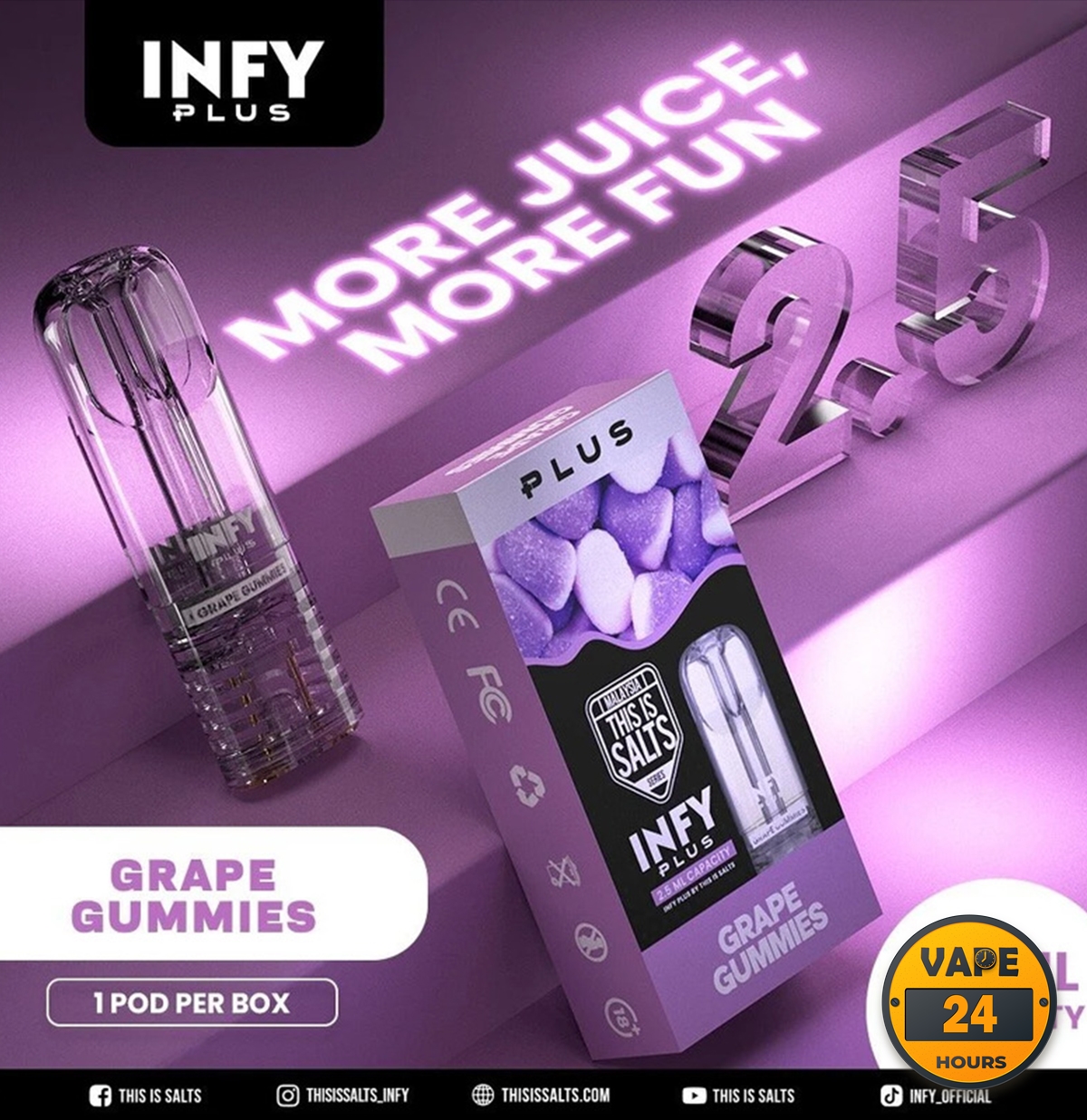 หัว Infy Plus 2.5ML