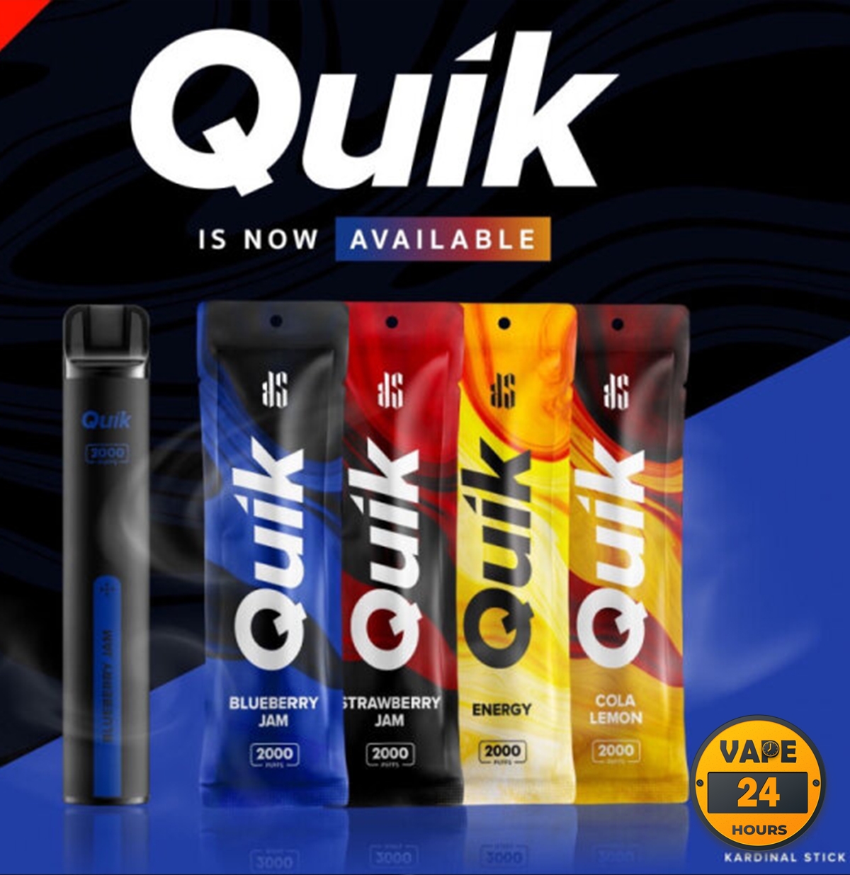 KS Quik 2000 PUFFS
