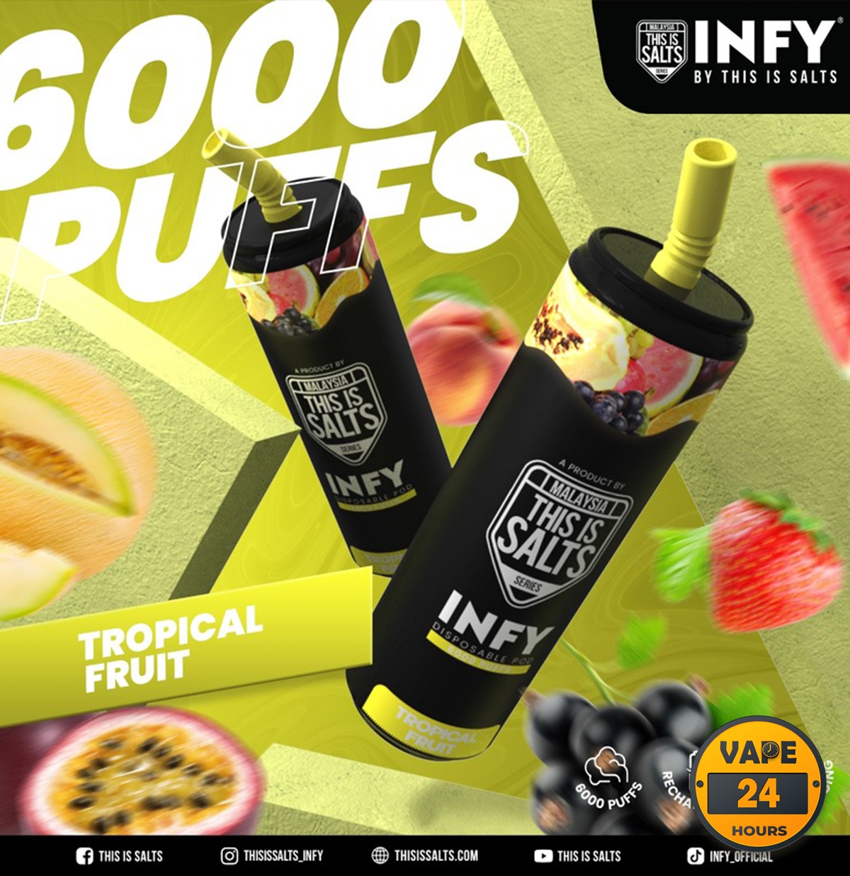 Pod Infy 6000 Puffs