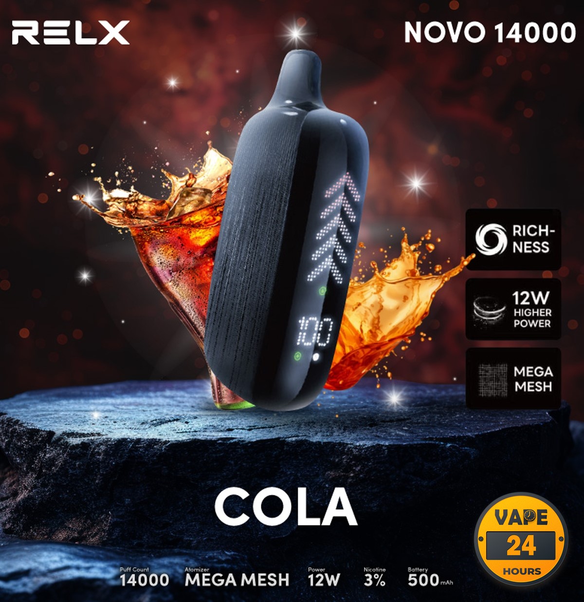 Relx Novo 14000 Puffs