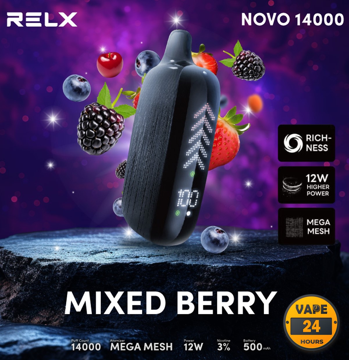 Relx Novo 14000 Puffs