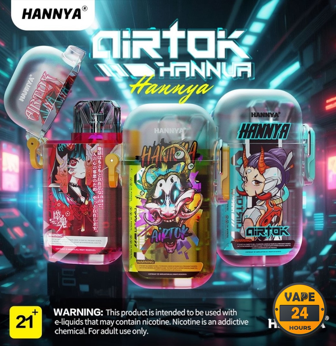 Vapelustion Hannya Airtok Kit