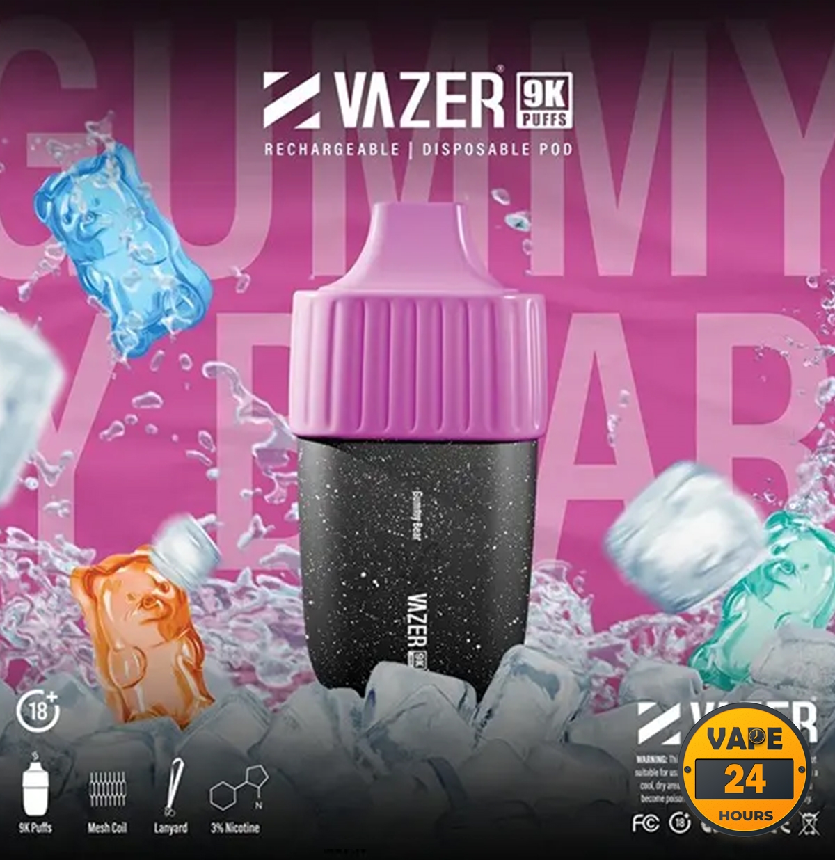 Vazer Pod 9000 Puffs 