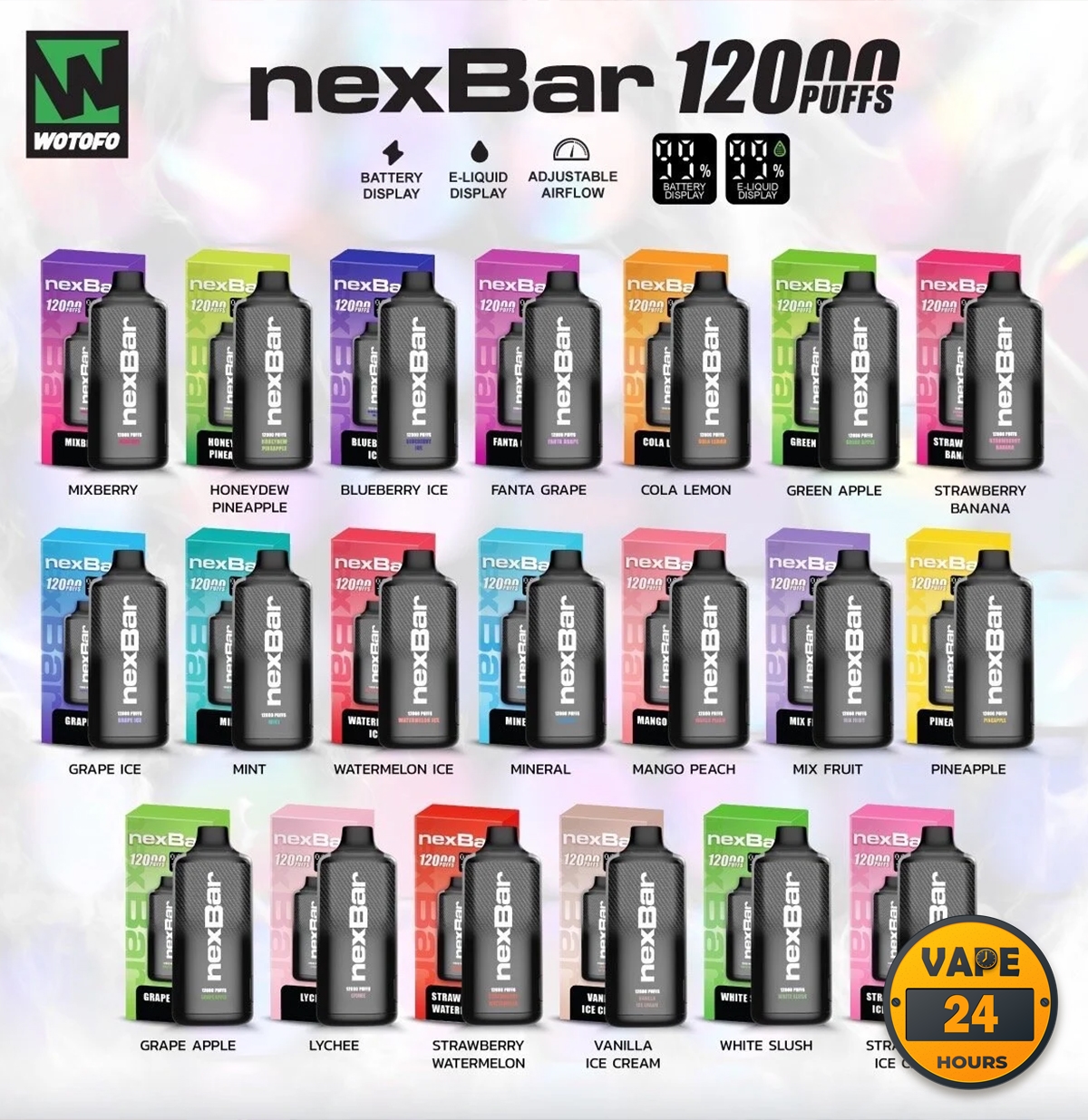Wotofo Nexbar 12000 Puffs