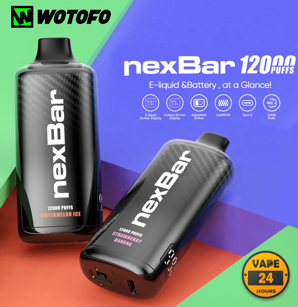 Wotofo Nexbar 12000 Puffs