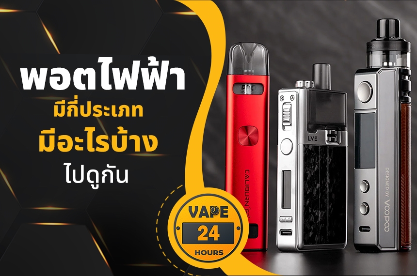 พอตไฟฟ้า มีกี่ประเภท